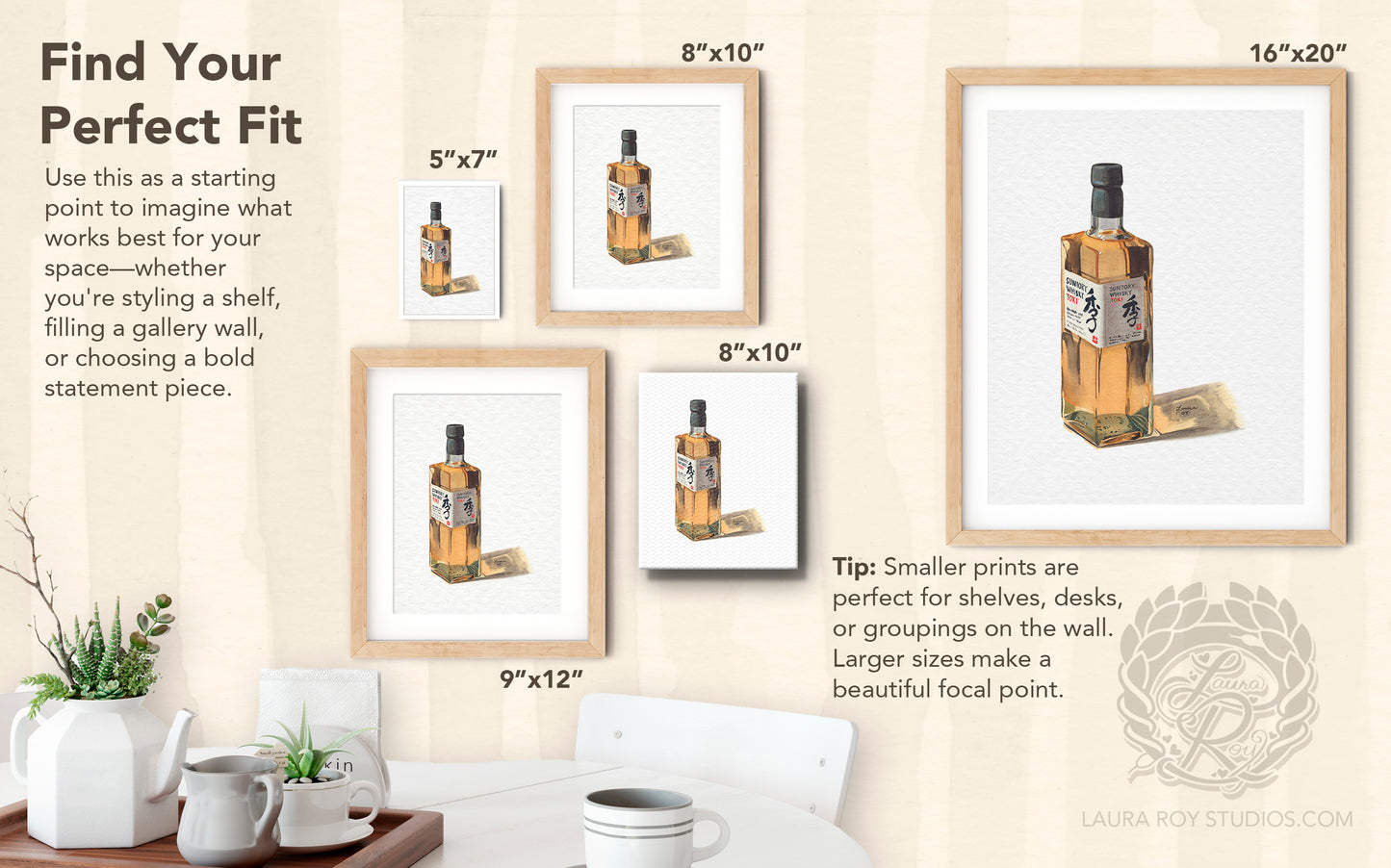 Suntory Toki Watercolor | Giclée Print