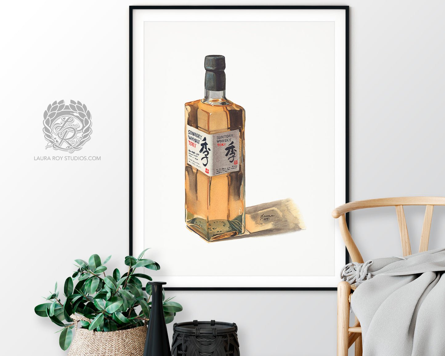 Suntory Toki Watercolor | Giclée Print