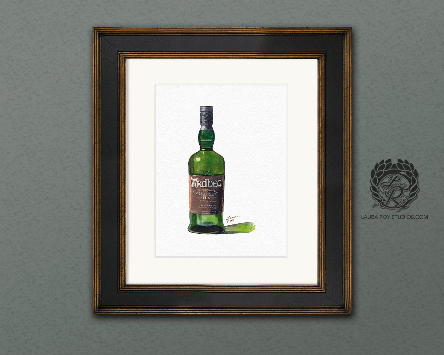 Ardbeg 10 Watercolor | Giclée Print