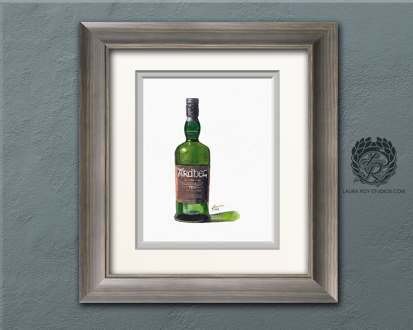 Ardbeg 10 Watercolor | Giclée Print