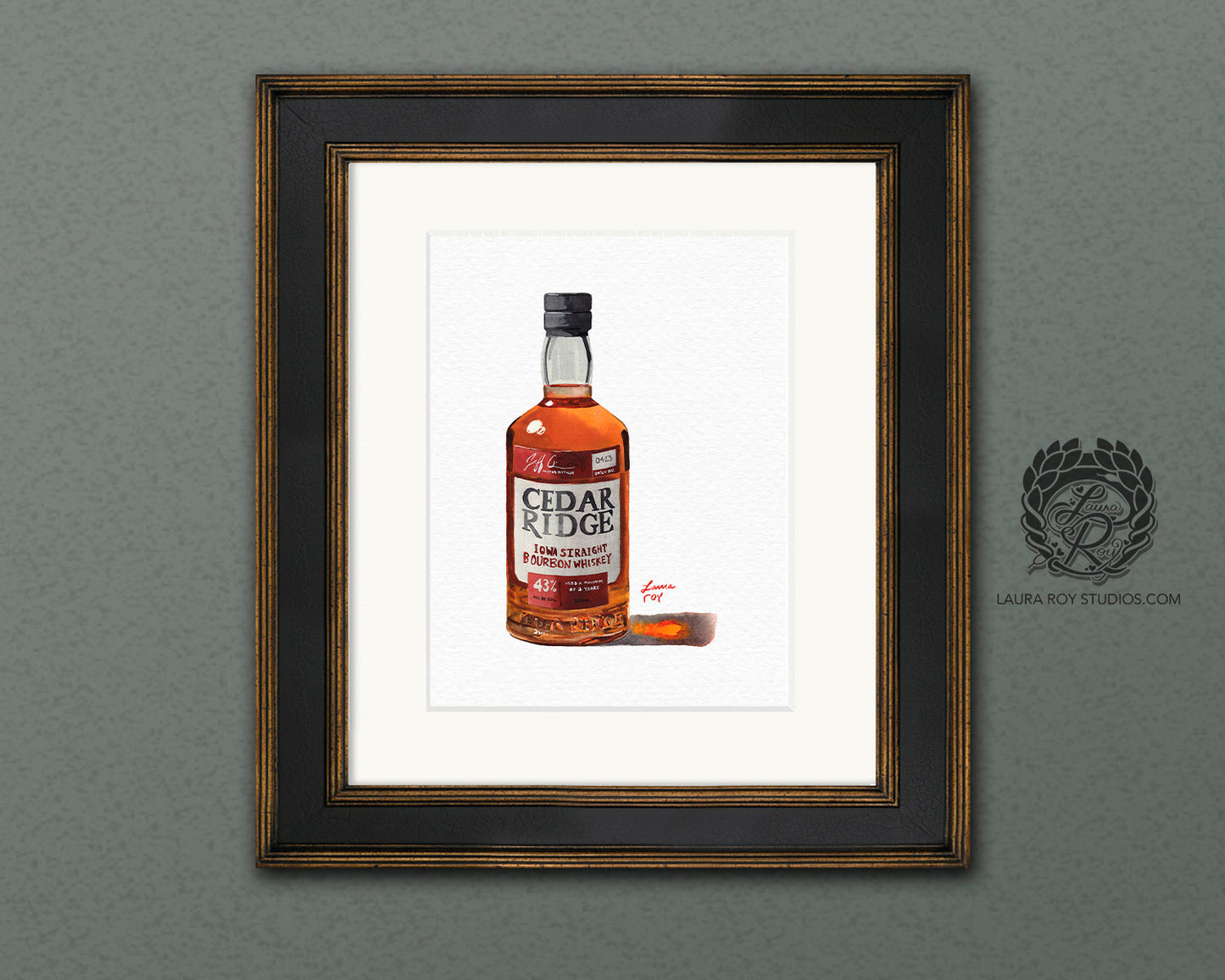 Cedar Ridge Watercolor | Giclée Print