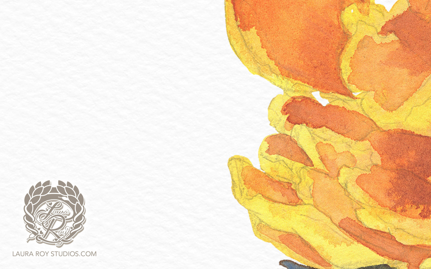 Chicken of the Woods Mushroom Watercolor | Giclée Print