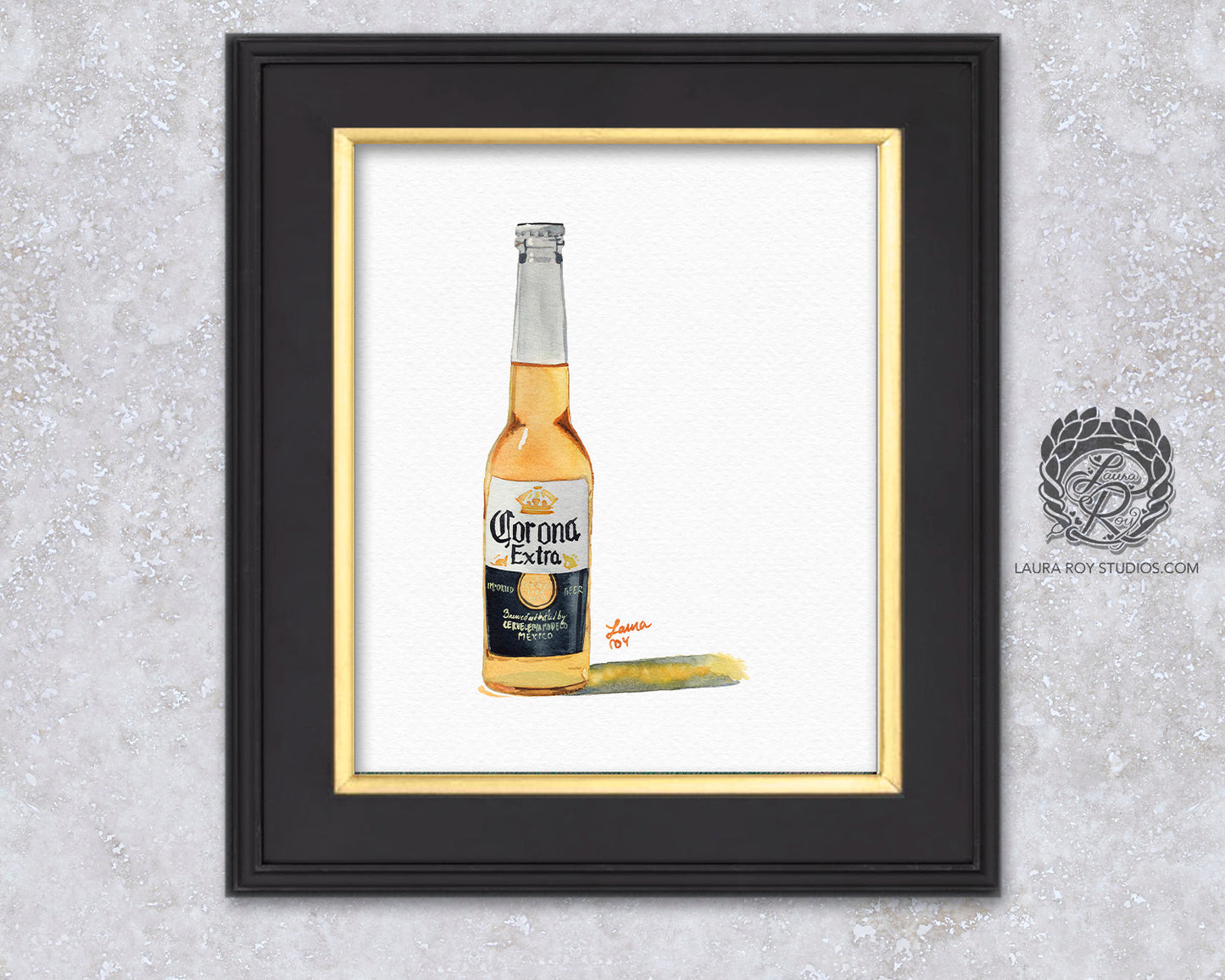 Corona Extra Watercolor | Giclée Print