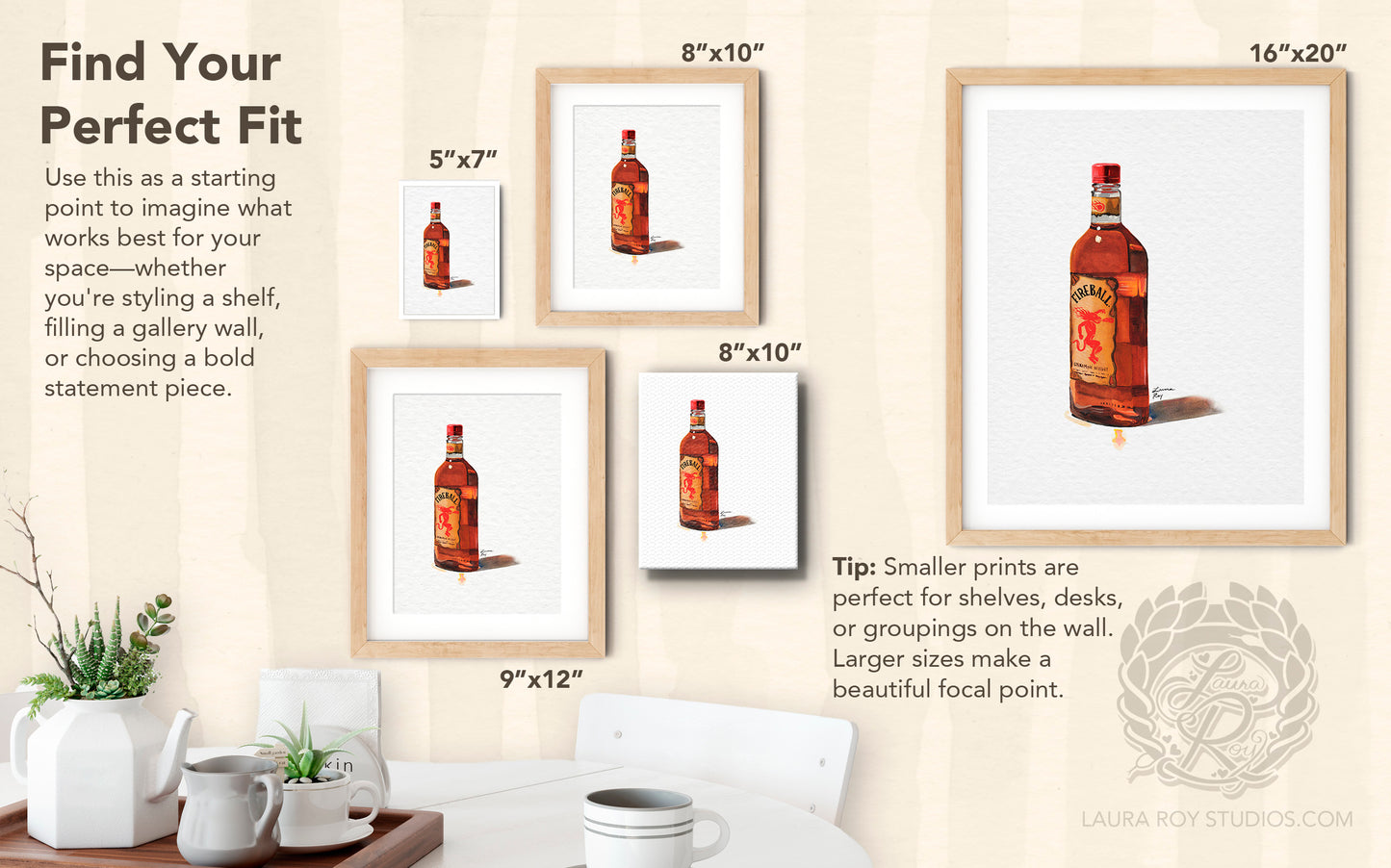 Fireball Watercolor | Giclée Print