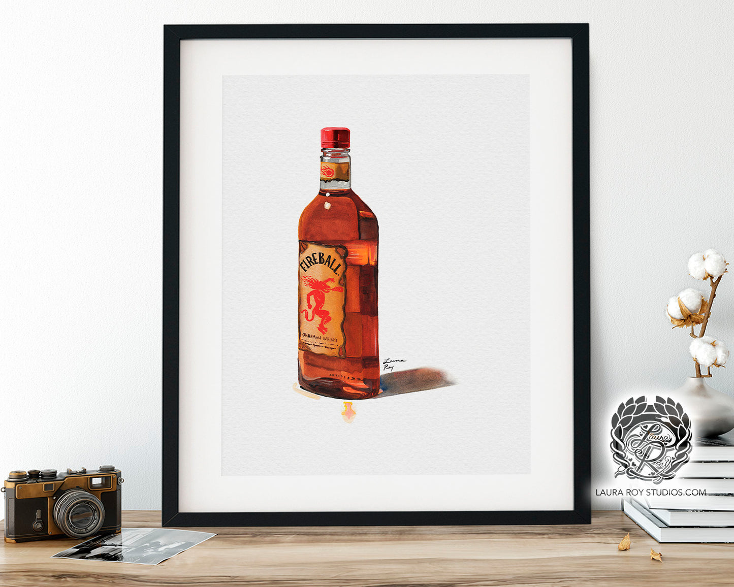 Fireball Watercolor | Giclée Print