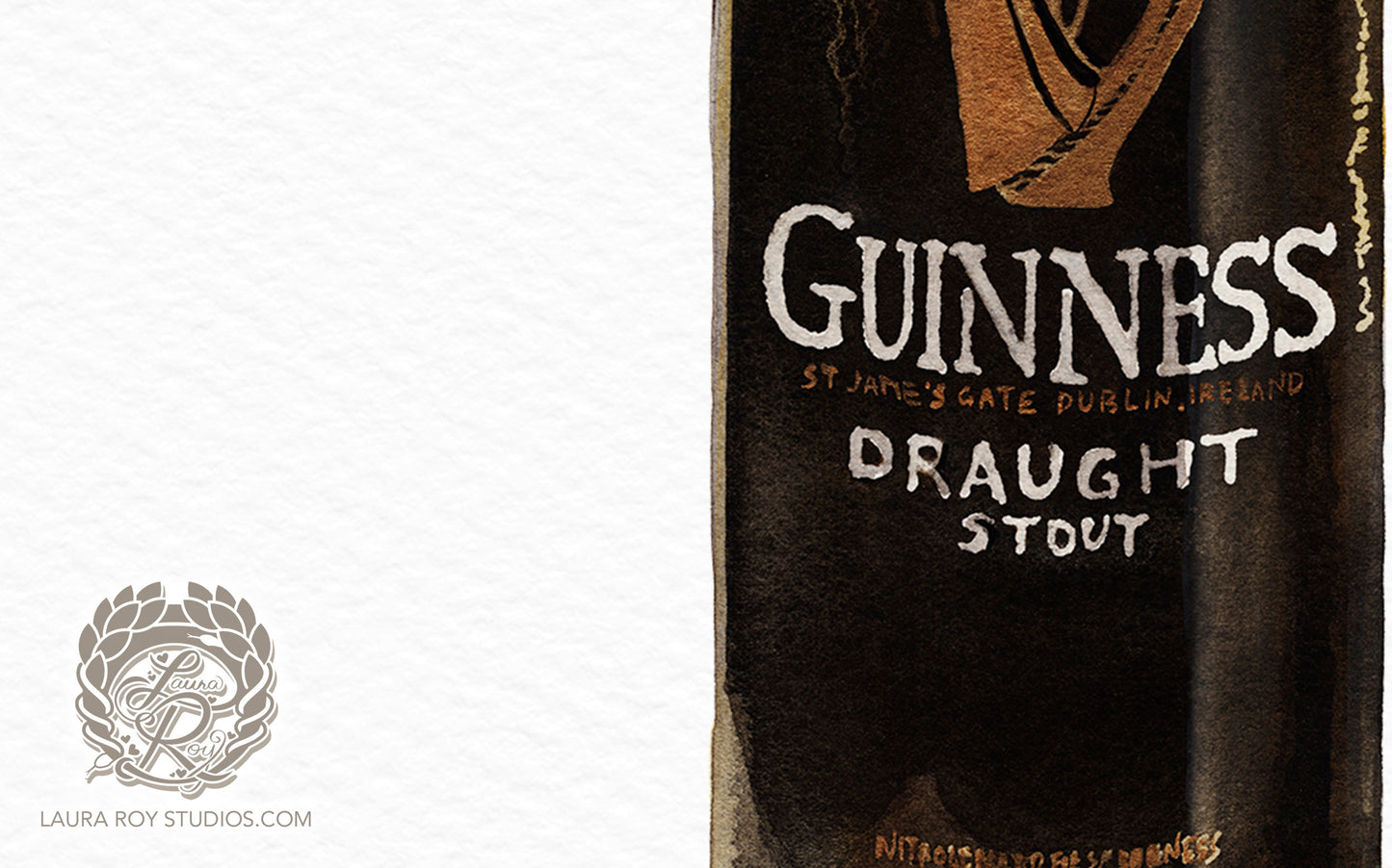 Guinness Watercolor | Giclée Print