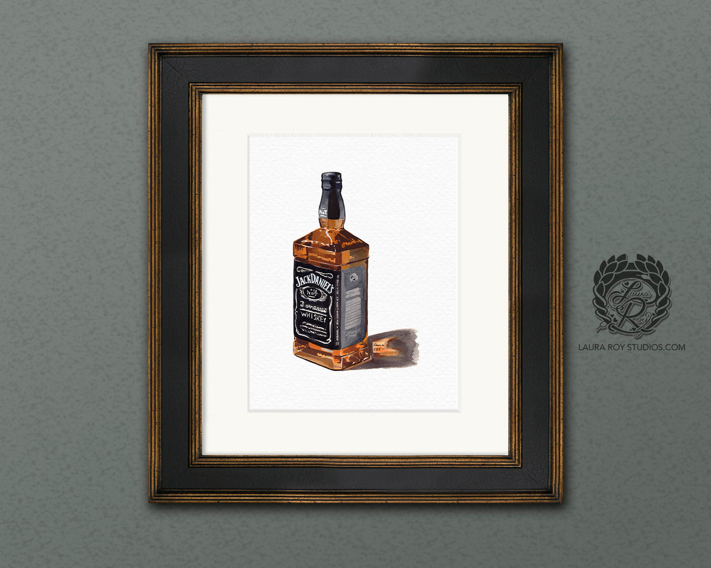 Jack Daniel's No. 7 Watercolor | Giclée Print