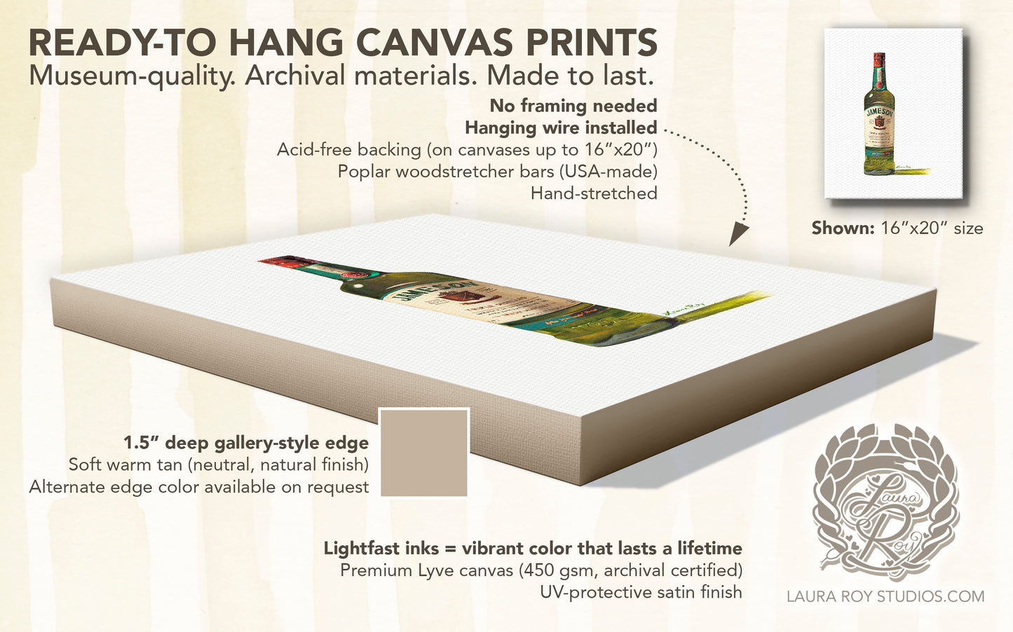 Jameson Watercolor | Giclée Print