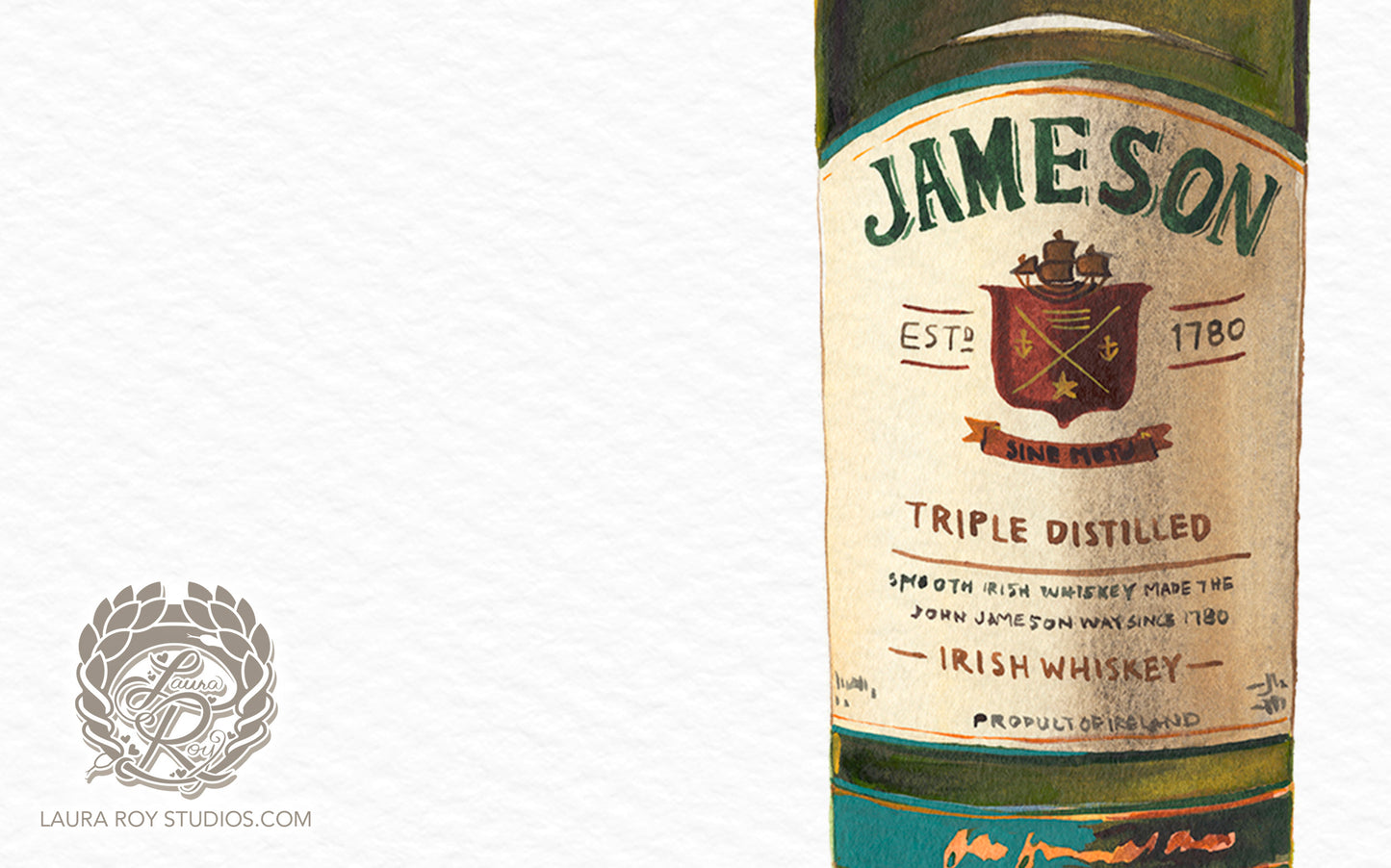 Jameson Watercolor | Giclée Print