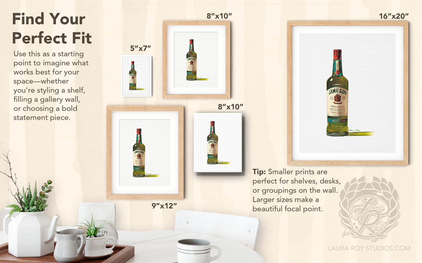 Jameson Watercolor | Giclée Print