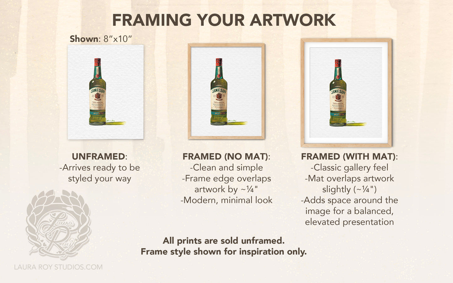 Jameson Watercolor | Giclée Print