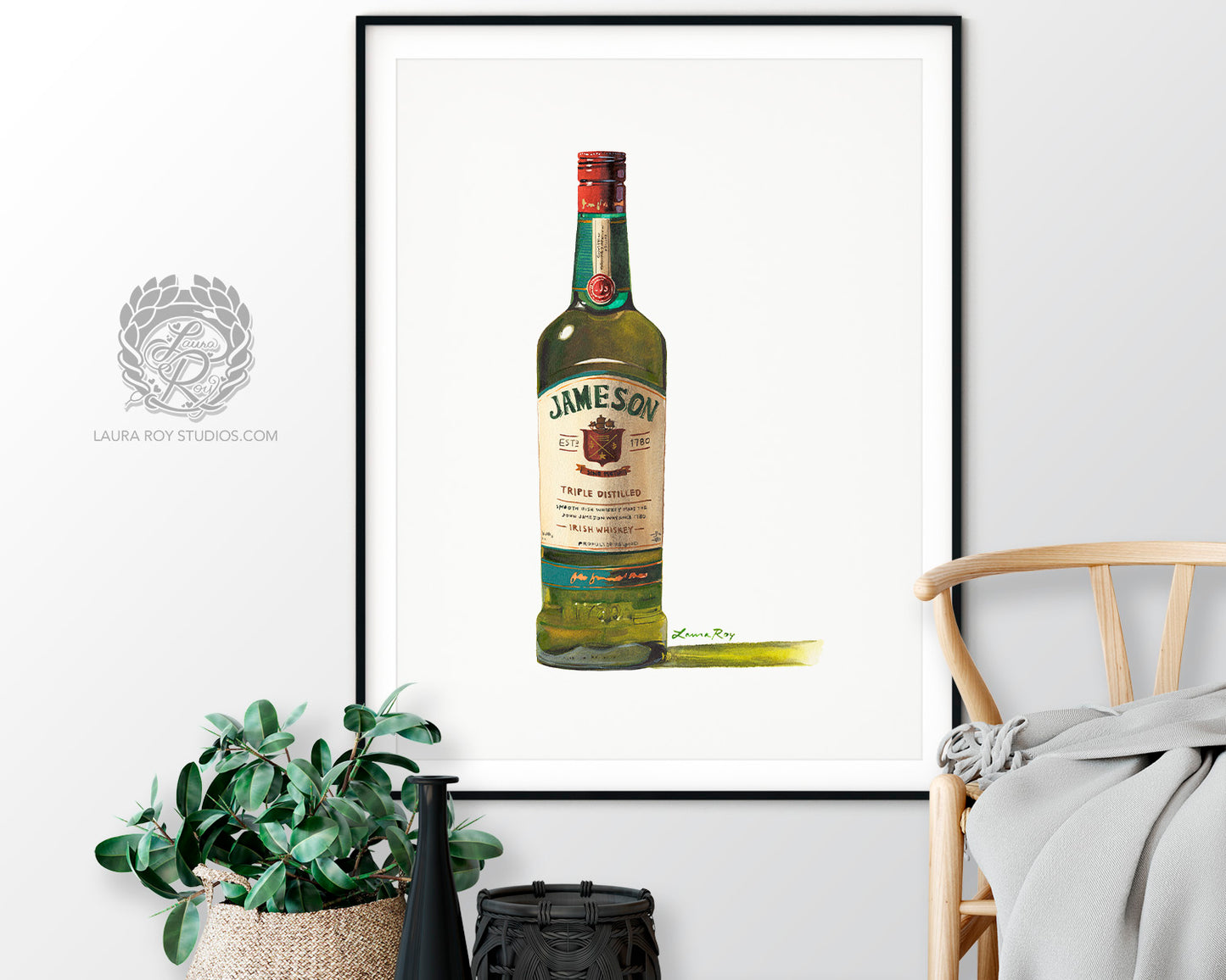 Jameson Watercolor | Giclée Print