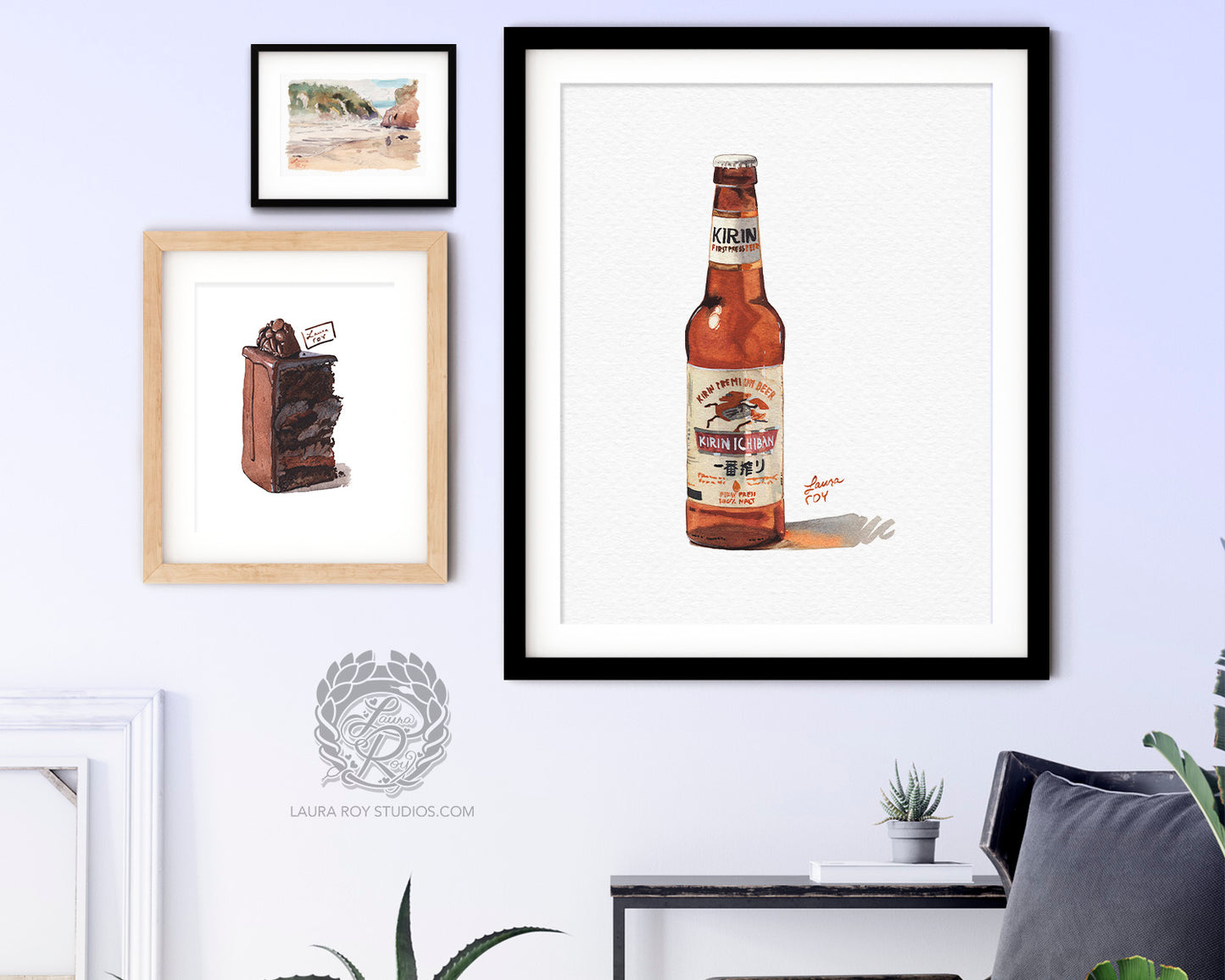 Kirin Ichiban Watercolor | Giclée Print