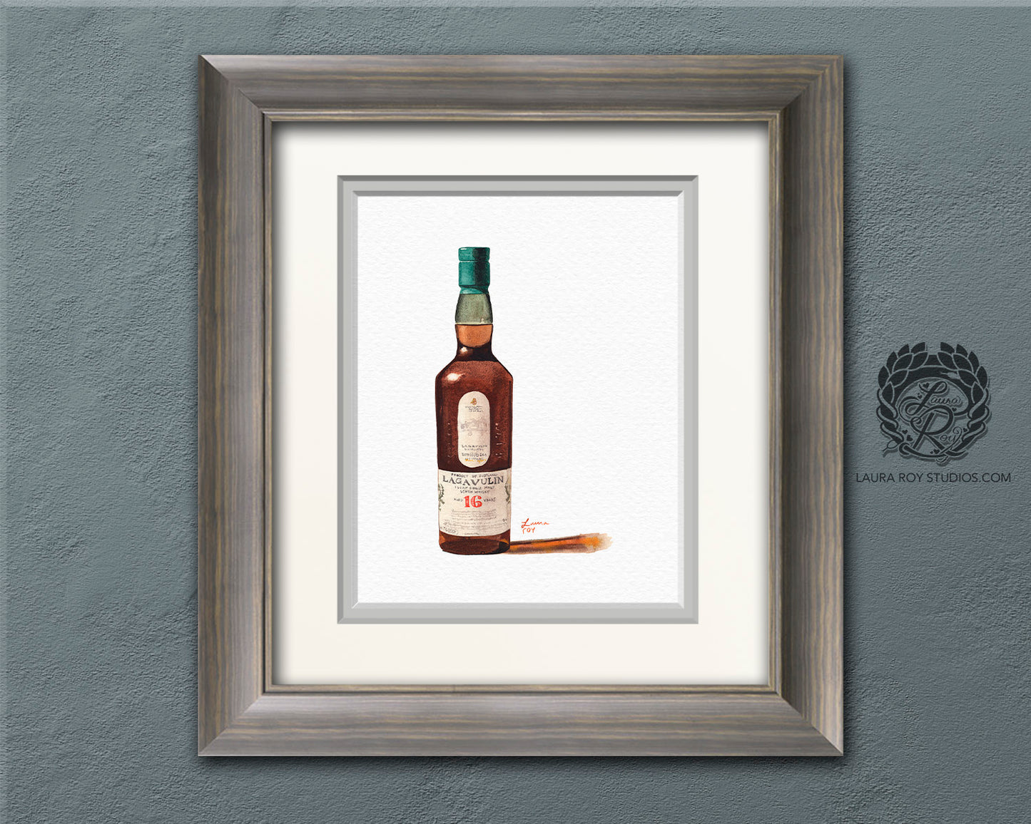 Lagavulin 16 Watercolor | Giclée Print
