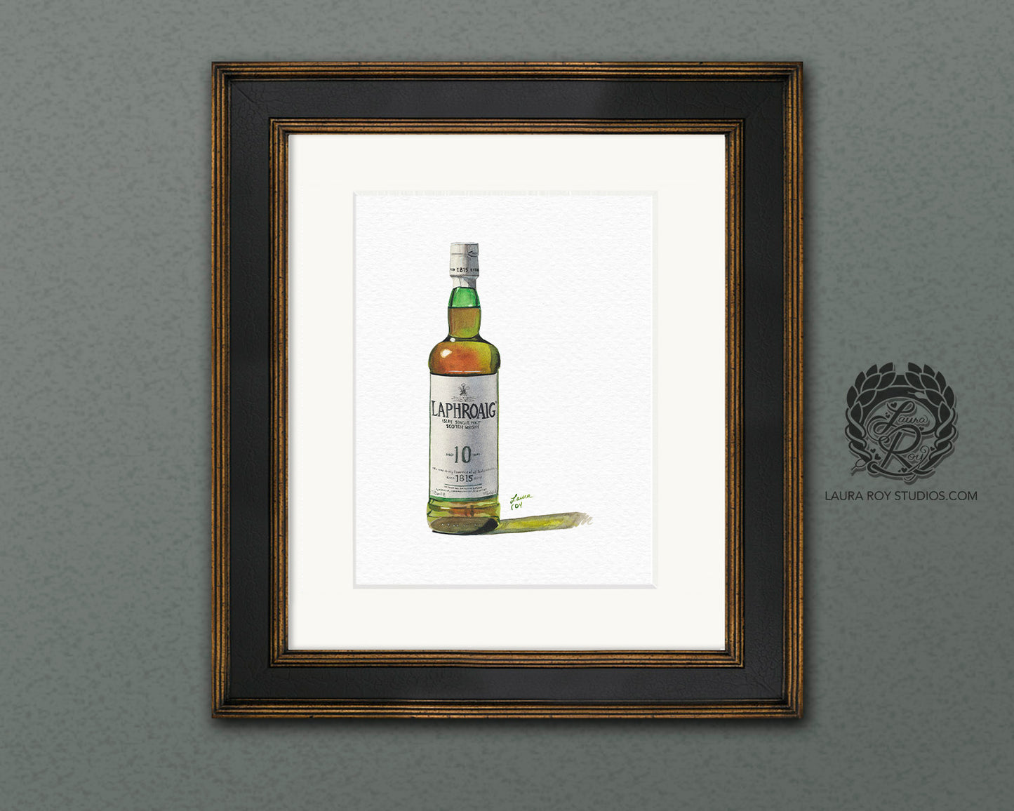 Laphroaig 10 Watercolor | Giclée Print