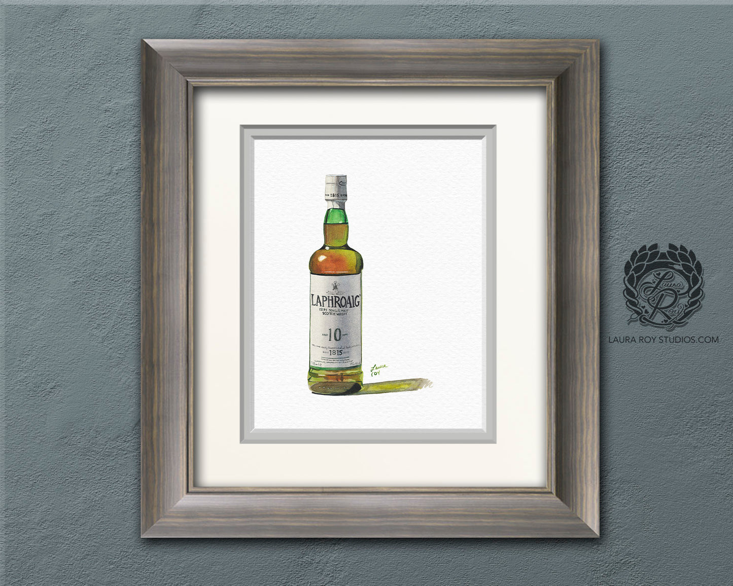 Laphroaig 10 Watercolor | Giclée Print