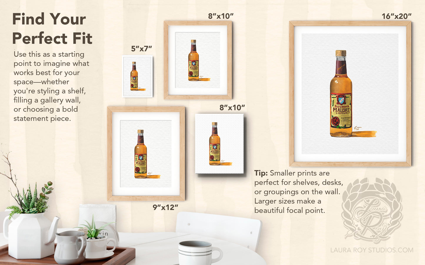 Malort Watercolor | Giclée Print