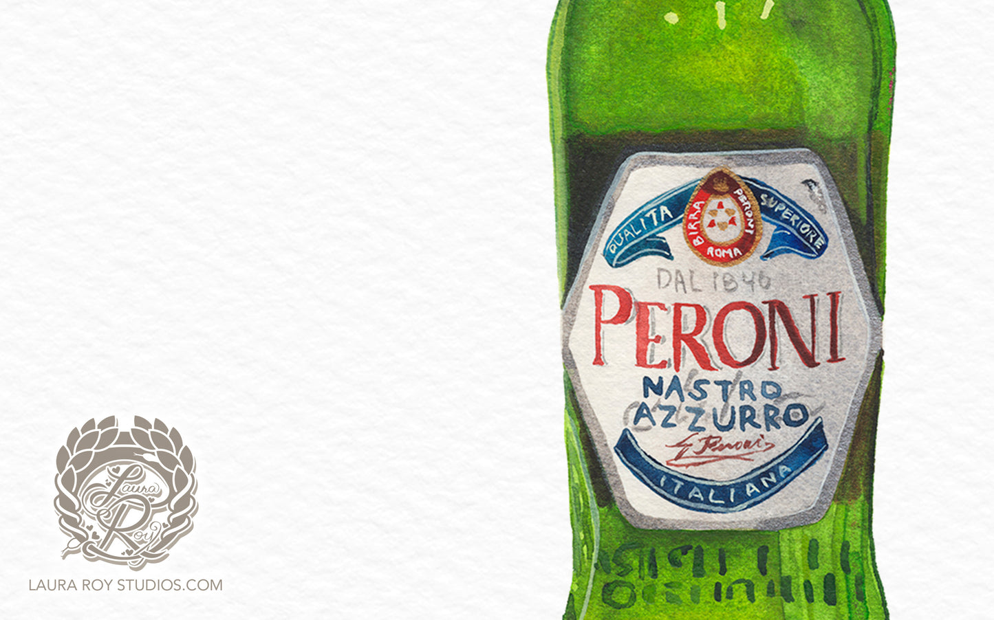 Peroni Watercolor | Giclée Print