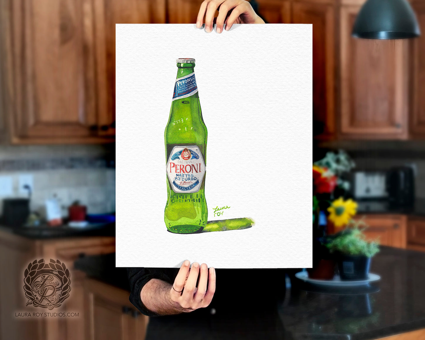 Peroni Watercolor | Giclée Print
