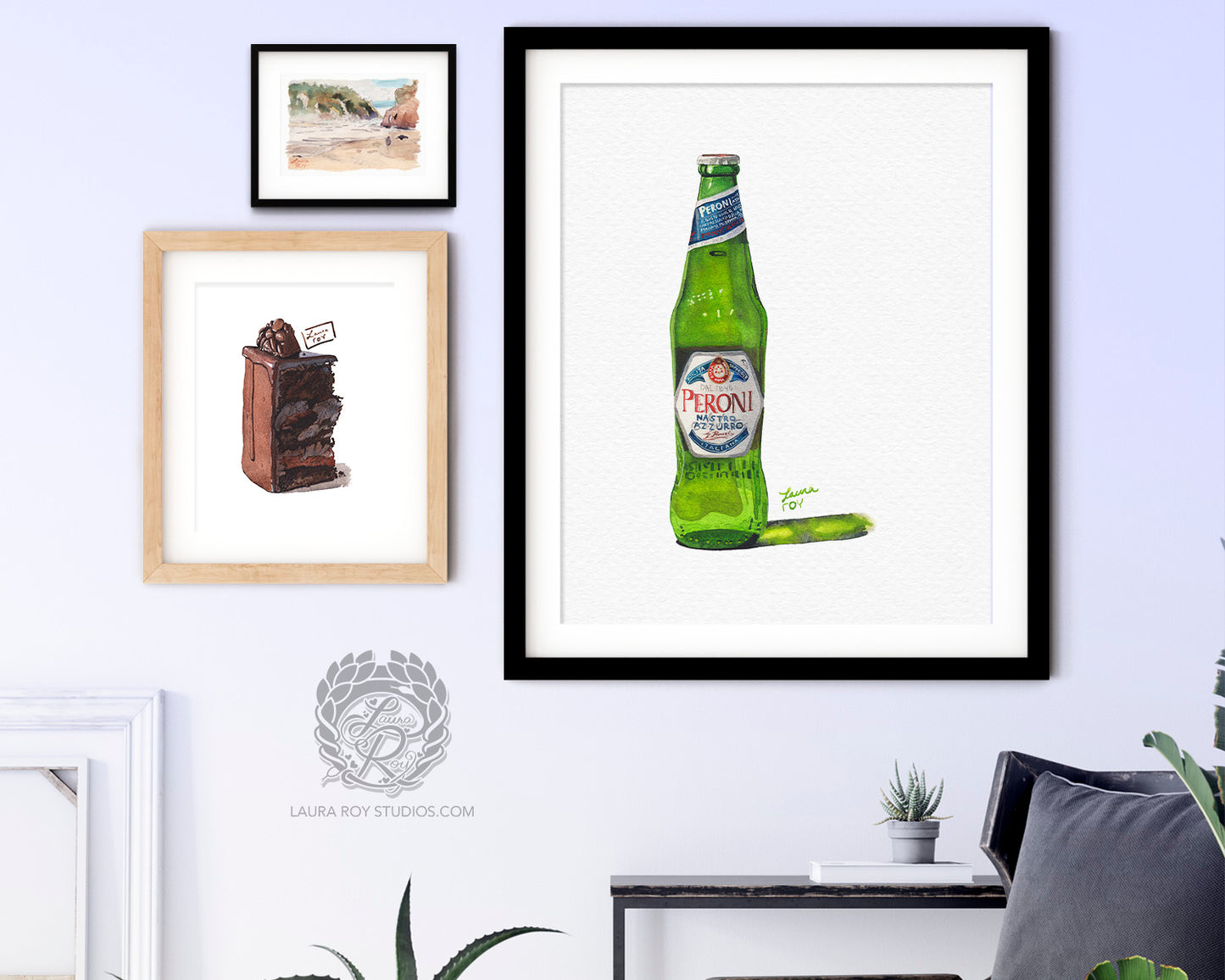 Peroni Watercolor | Giclée Print