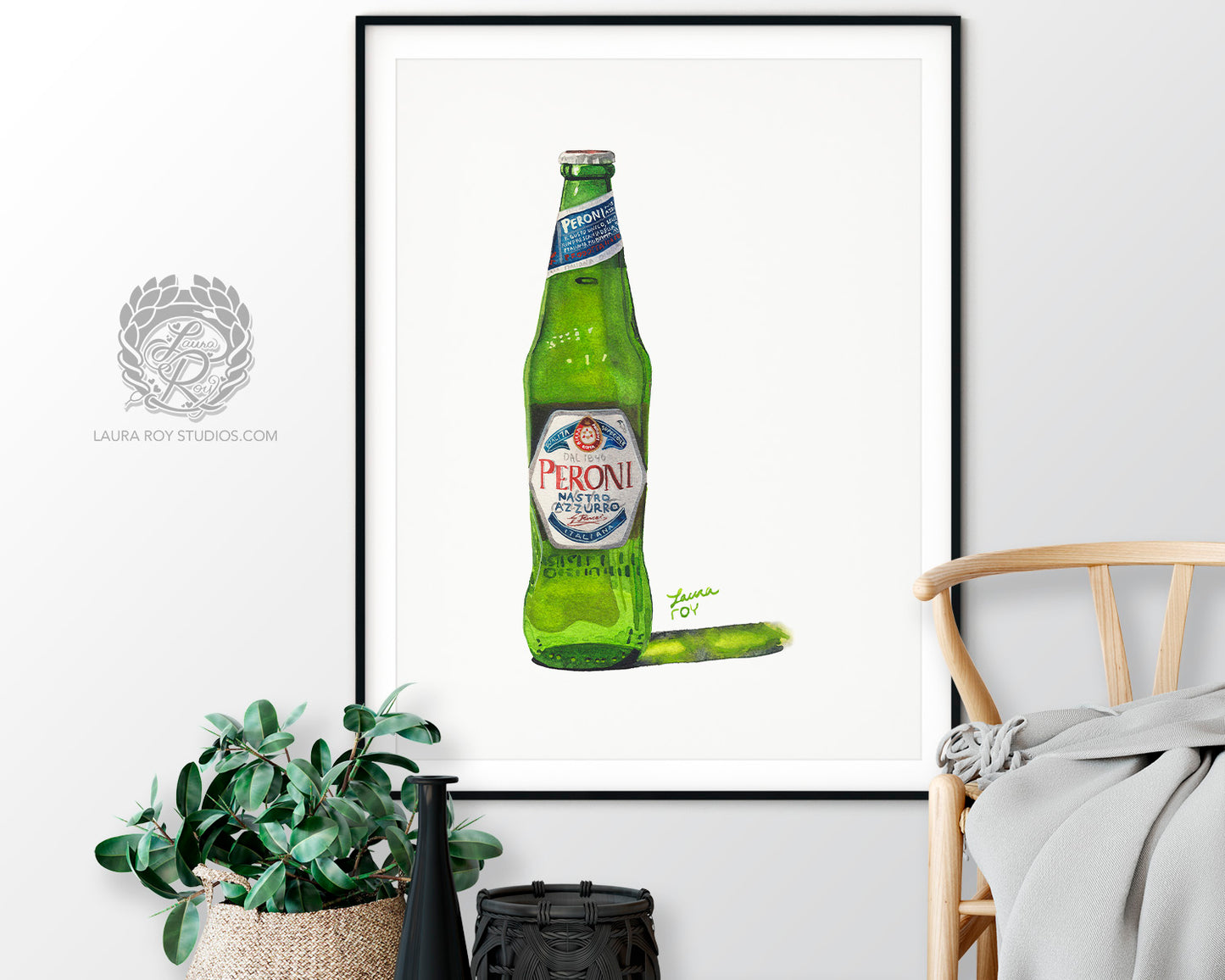 Peroni Watercolor | Giclée Print
