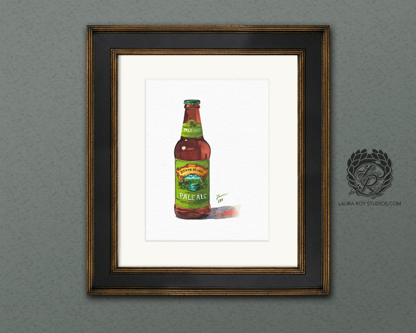Sierra Nevada Pale Ale Watercolor | Giclée Print
