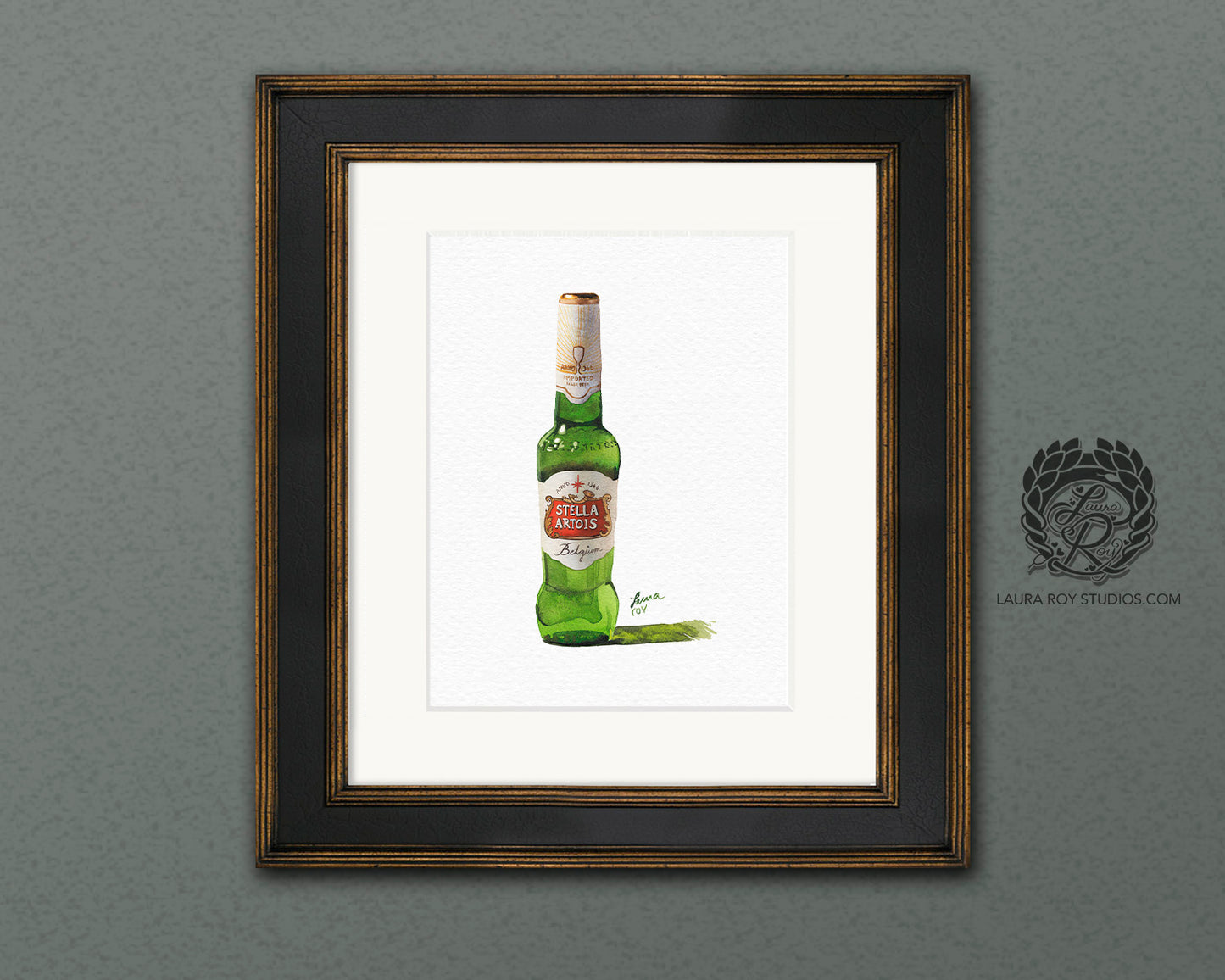 Stella Artois Watercolor | Giclée Print