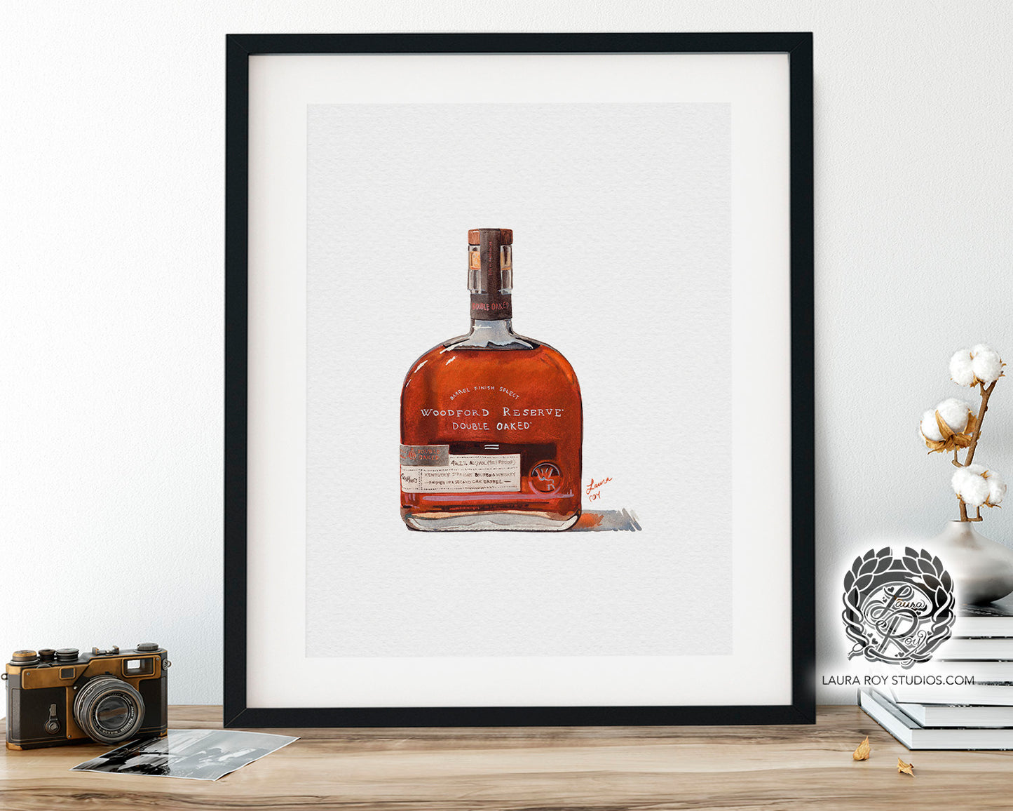 Woodford Reserve Double-Oaked Watercolor | Giclée Print
