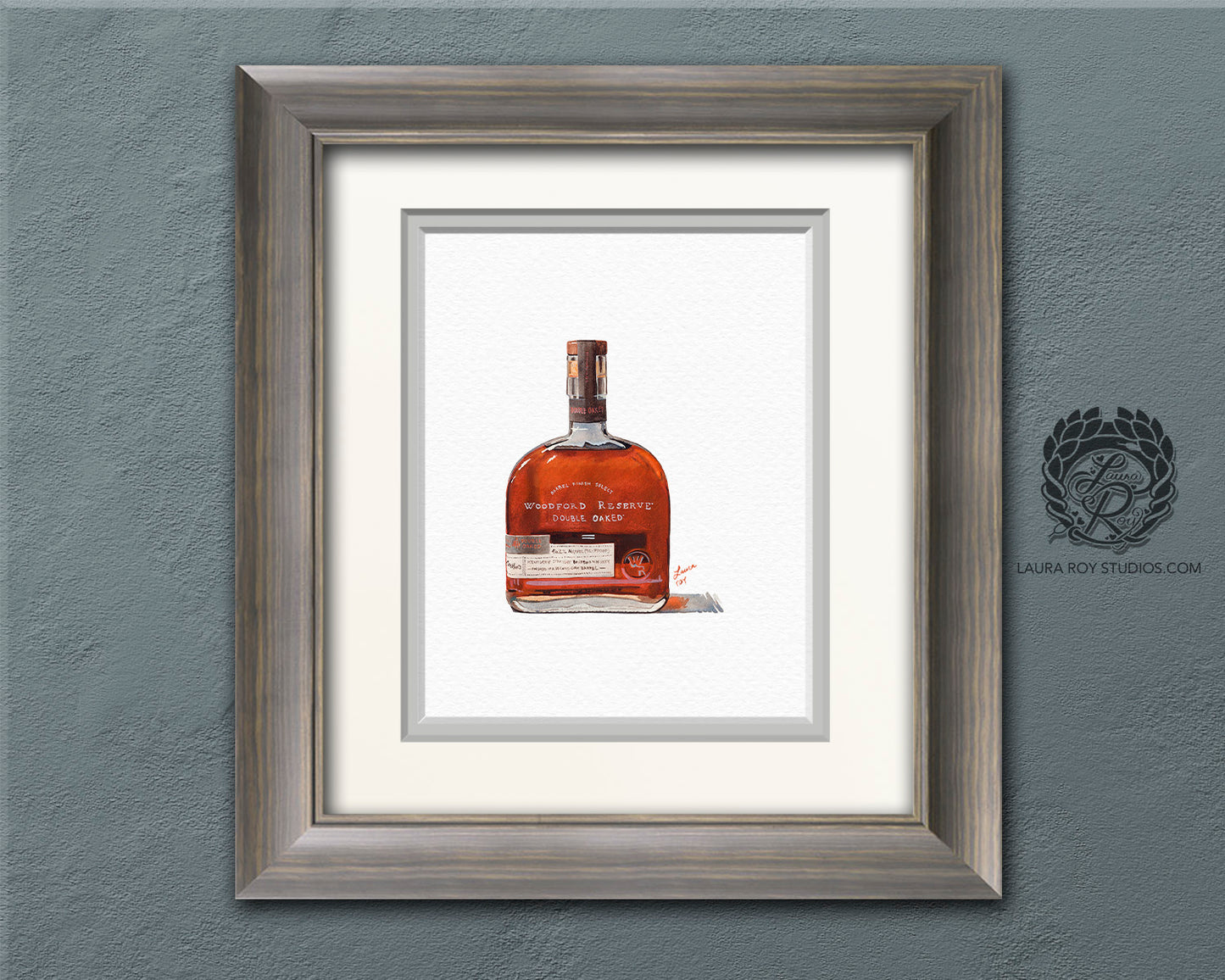Woodford Reserve Double-Oaked Watercolor | Giclée Print