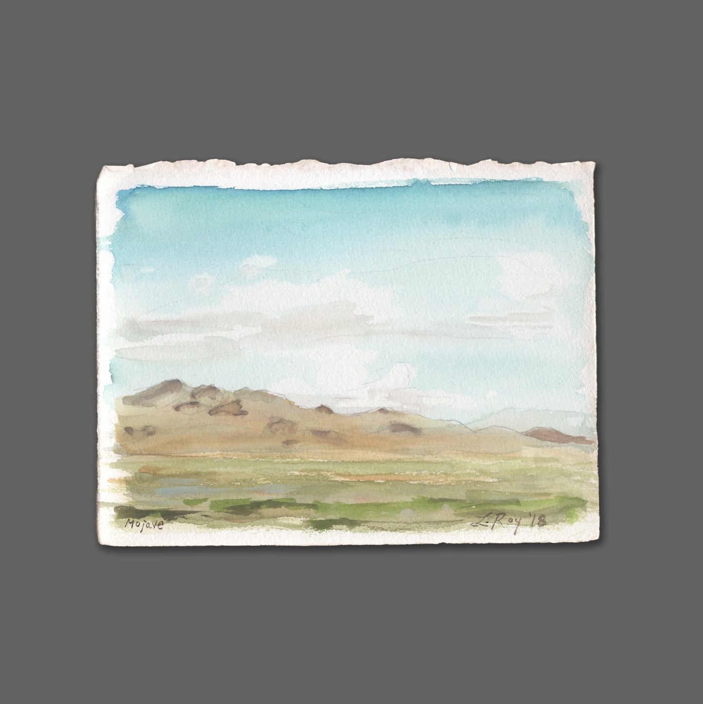 Mojave | Original Watercolor
