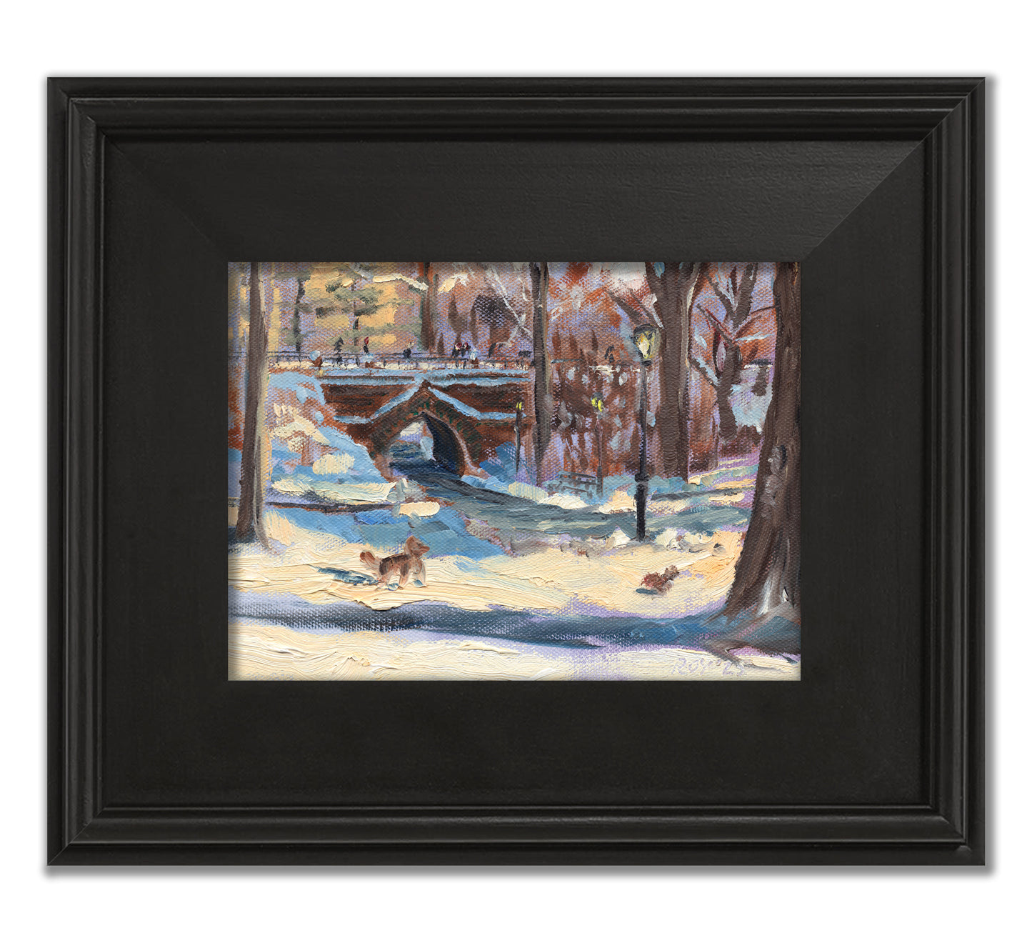 Snow at Graywacke Arch