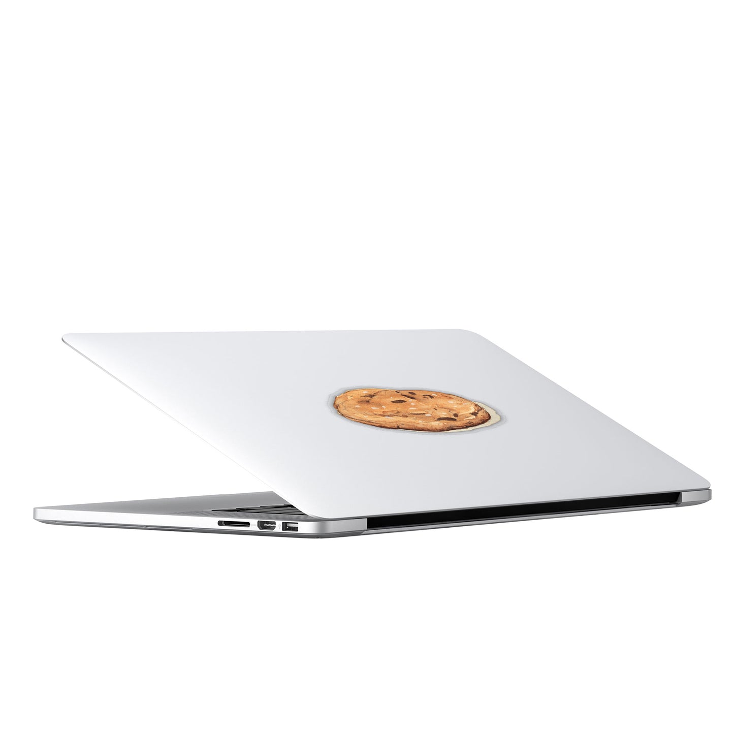 Watercolor Sticker: Chocolate Chip Sea Salt Cookie Transparent Vinyl, Waterproof, 3.5 inch (Single or Set)