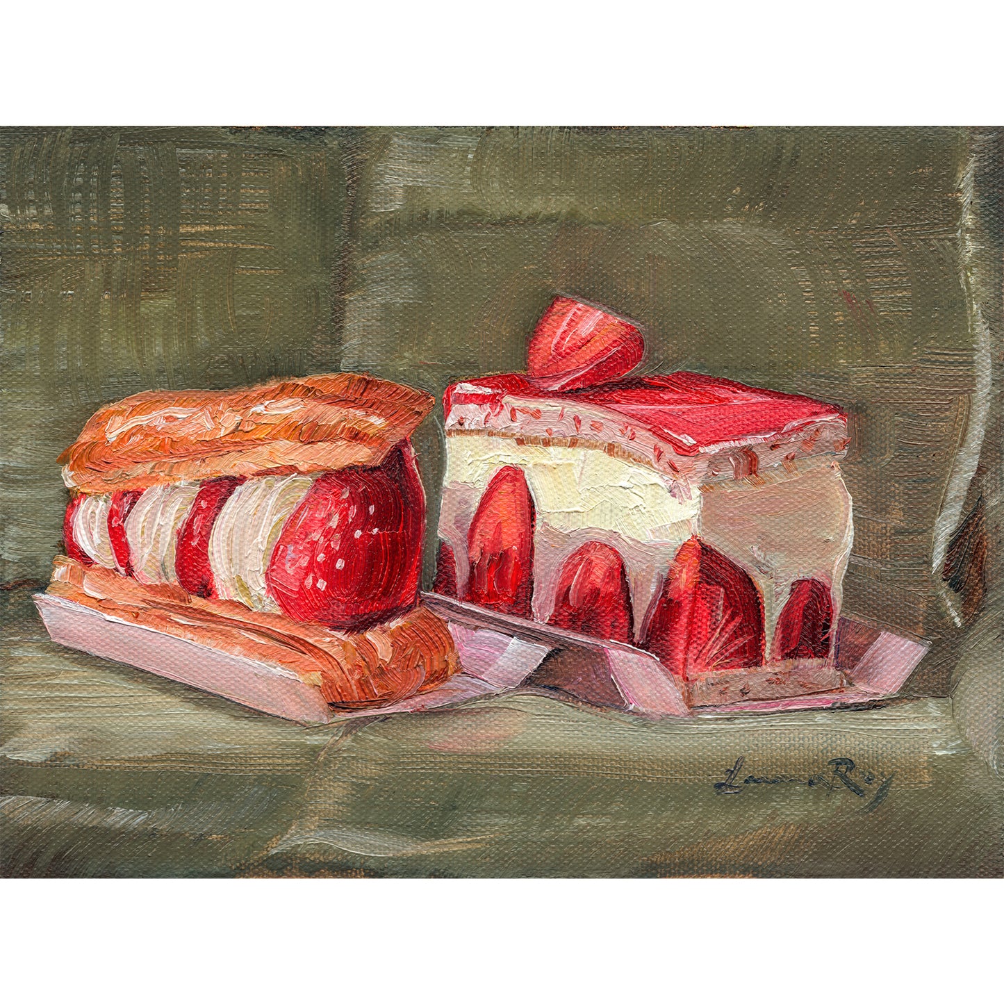 Strawberry Pastries