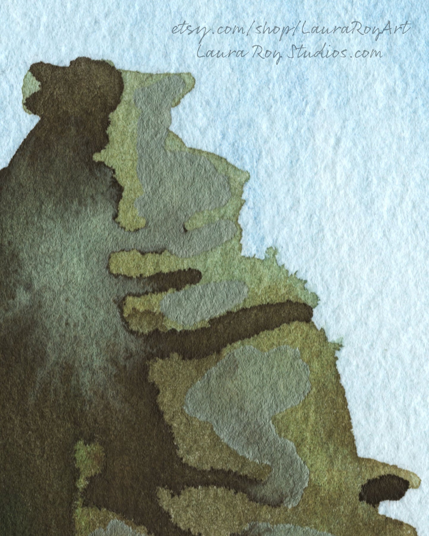 Hound Tor Watercolor | Giclée Print