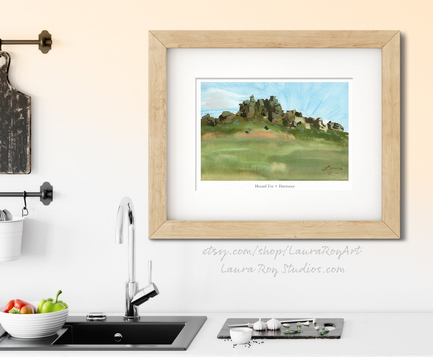 Hound Tor Watercolor | Giclée Print