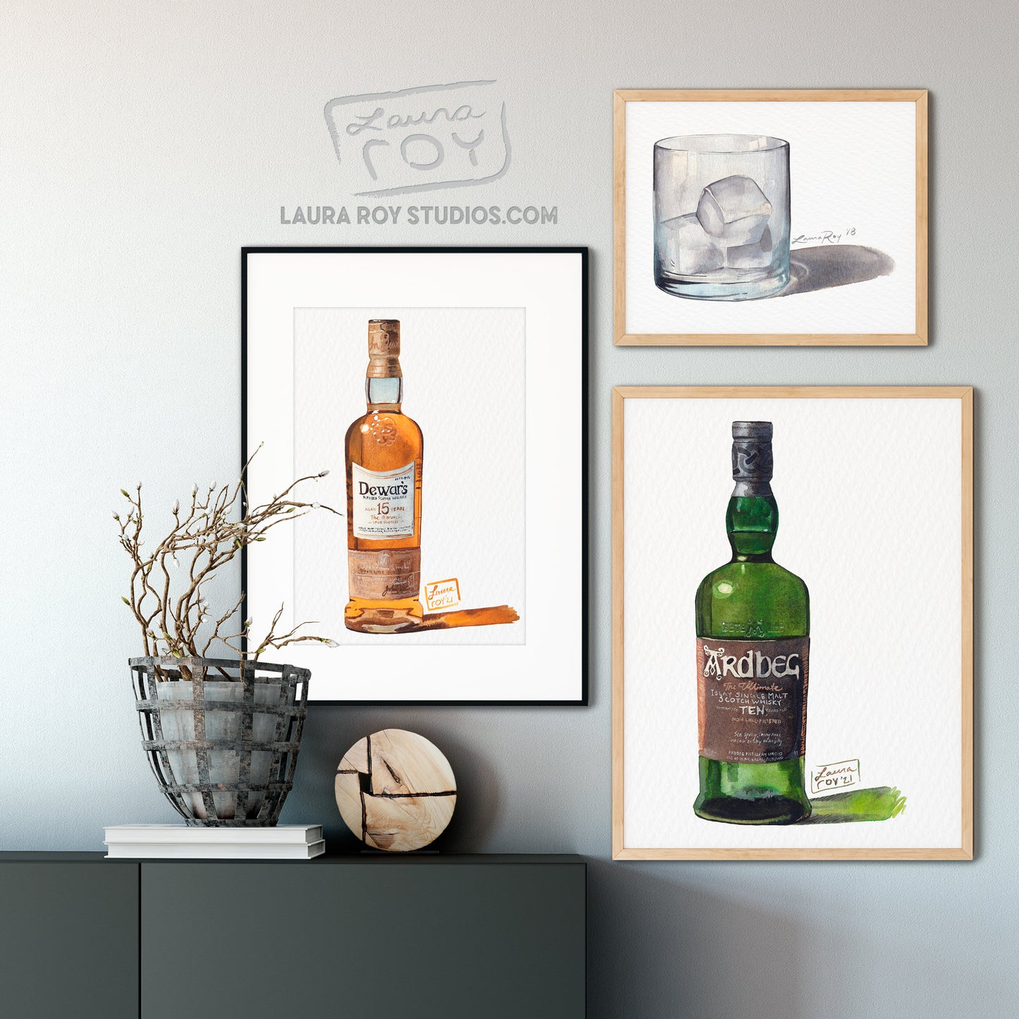 Ardbeg 10 Watercolor | Giclée Print