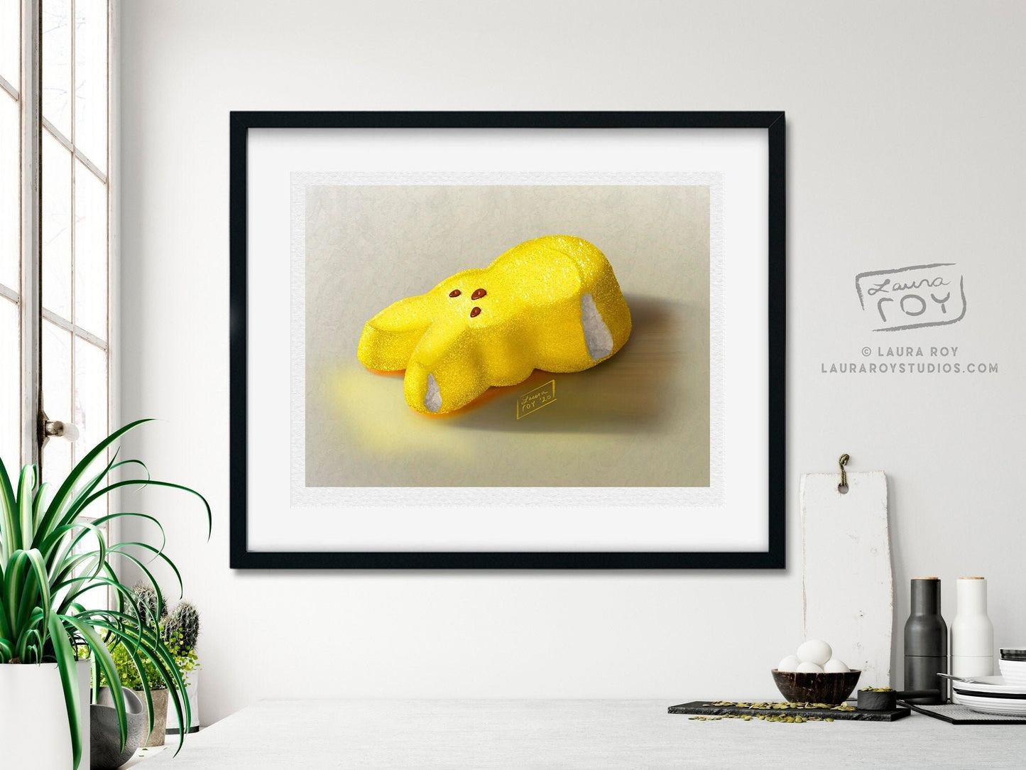 Peep Bunny | Giclée Print