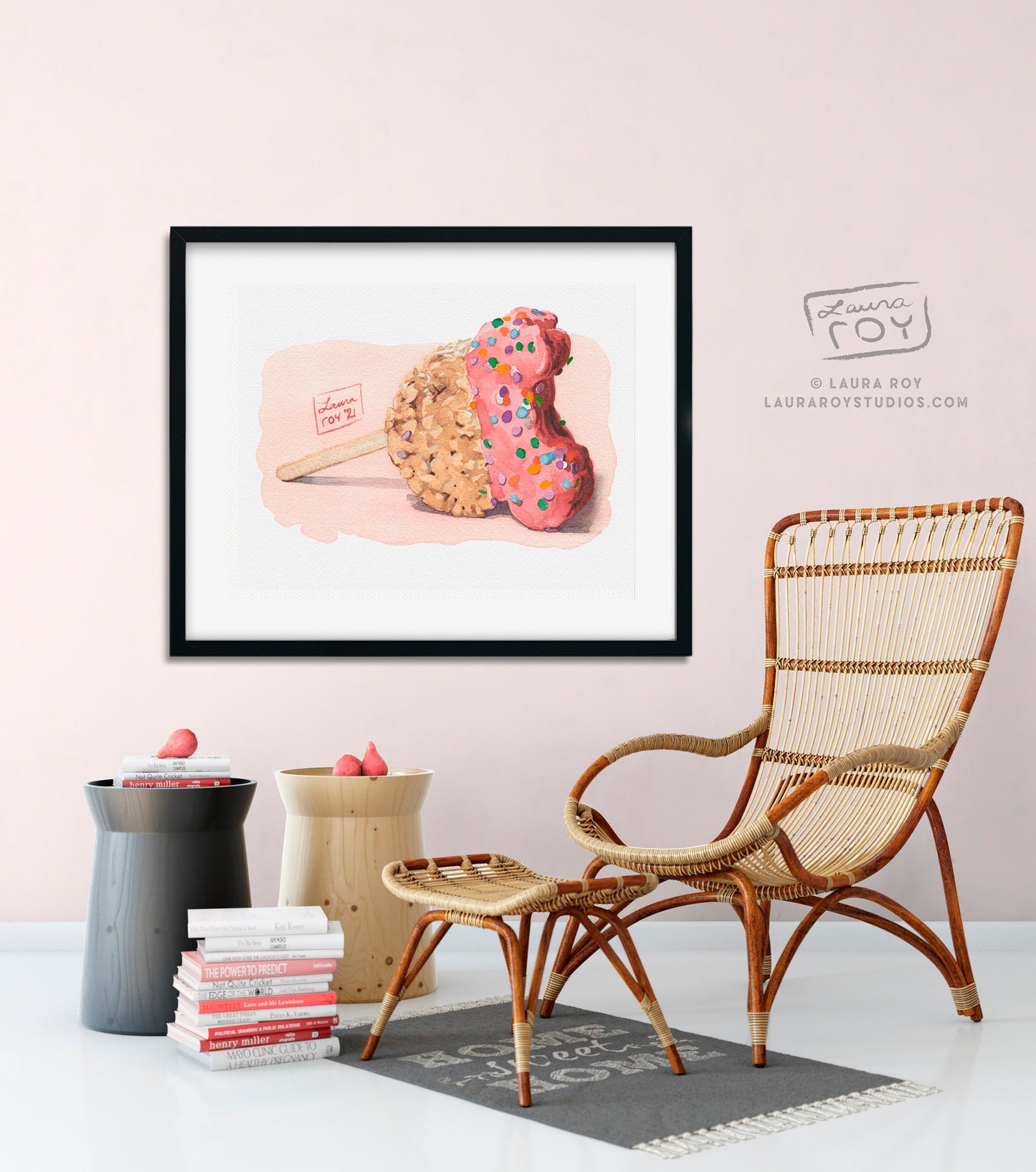 Mickey Krispie Watercolor | Giclée Print