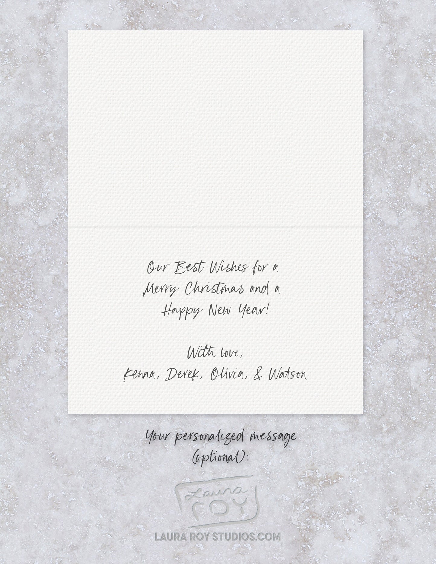Elk Seasonal Greetings Card/Set