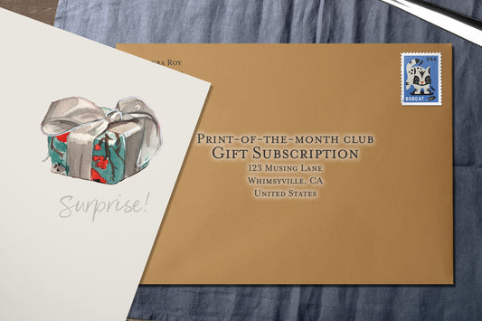 Gift Subscription: Print-of-the-Month Club