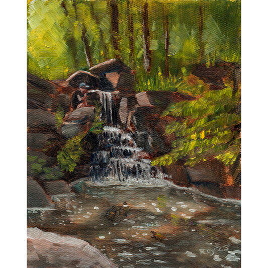 Glen Span Arch Waterfall - Central Park