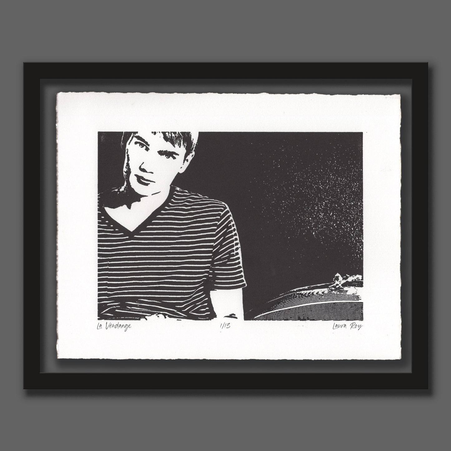 La Vendange (The Grape Harvest) | Limited Edition (X of 13) Hand-Pulled Photopolymer Etchings