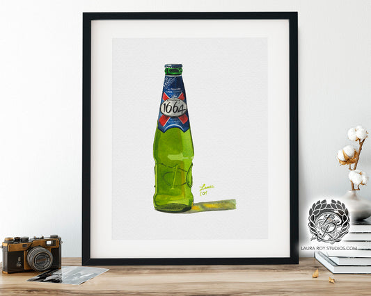 1664 Watercolor | Giclée Print