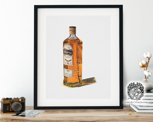 Bushmills Watercolor | Giclée Print