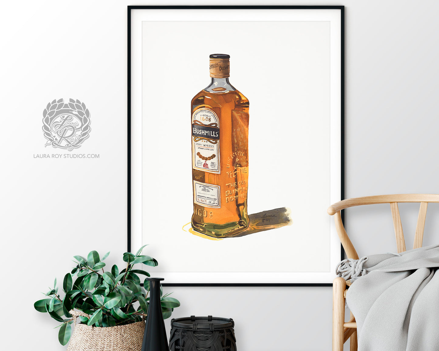 Bushmills Watercolor | Giclée Print