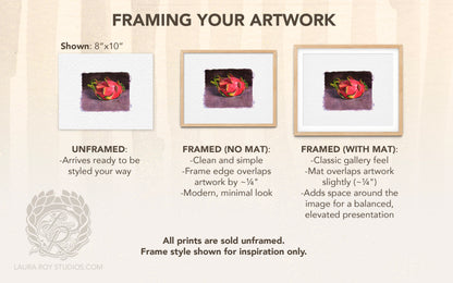 Dragon Fruit Watercolor Art Print – Vibrant Tropical Fruit Illustration, Exotic Kitchen Wall Decor