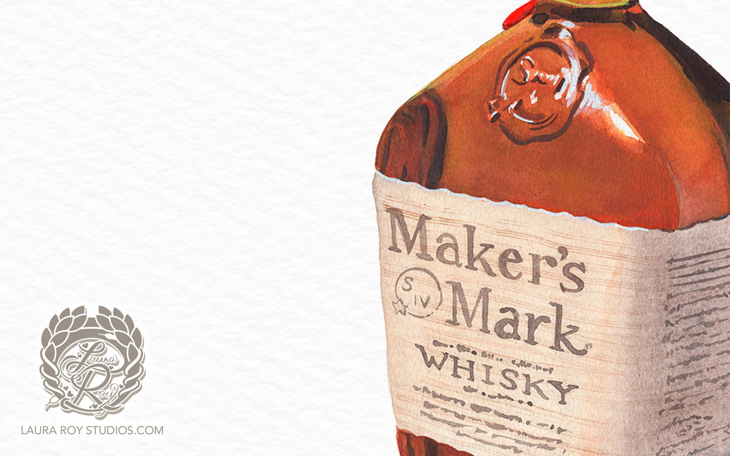 Maker's Mark Watercolor | Giclée Print
