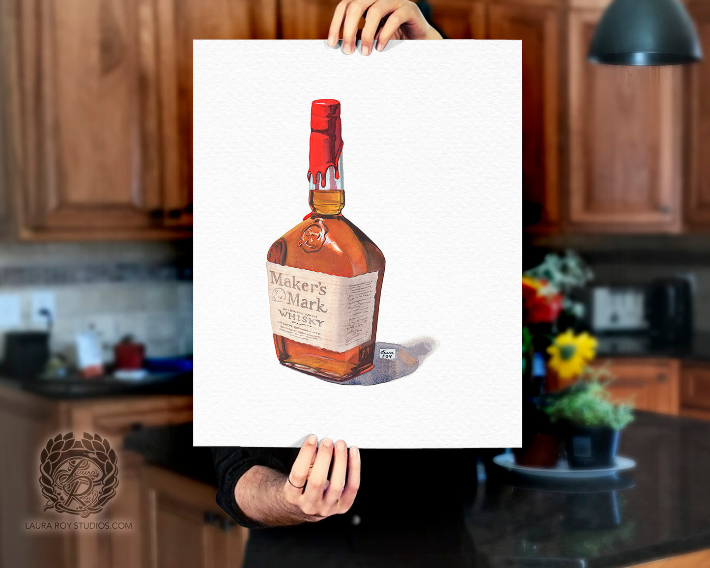 Maker's Mark Watercolor | Giclée Print