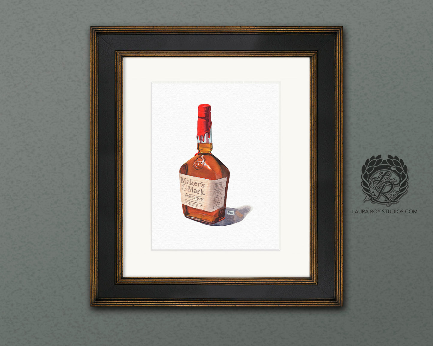 Maker's Mark Watercolor | Giclée Print