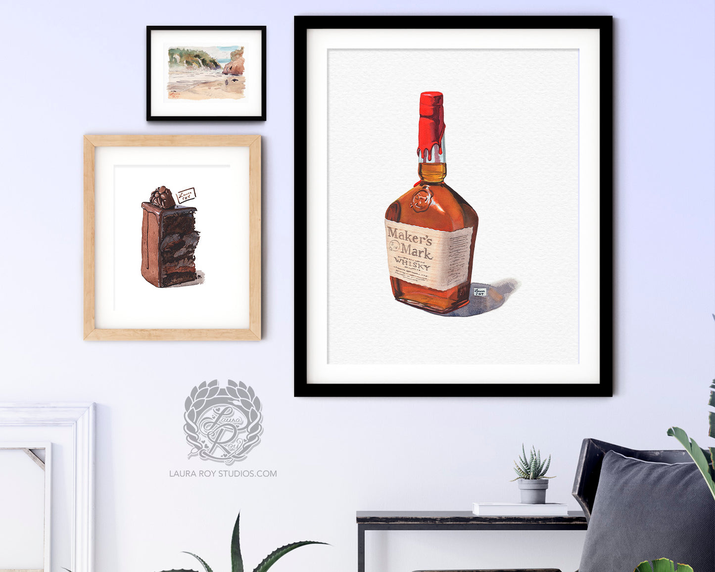 Maker's Mark Watercolor | Giclée Print